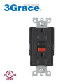 15AMP-Manipulations-Resistant Self-Test GFCI Outlet